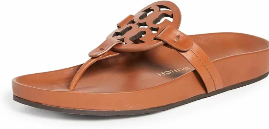 Tory Burch Women's Miller Cloud Sandals | Comfortable Summer Slide Sandals | Fashionable Flip Flops for Women