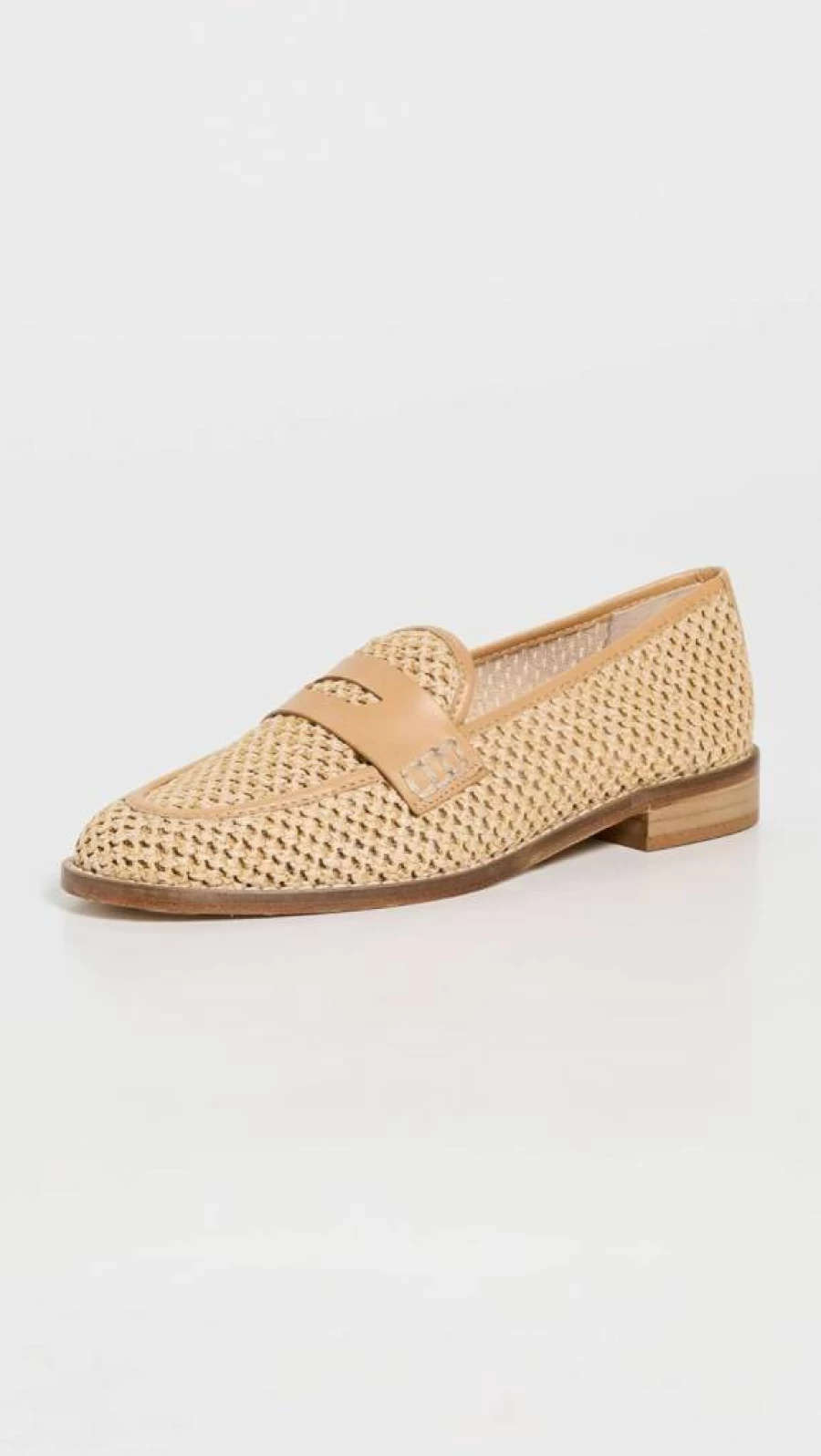 Andrea Gomez Women's Camila Raffia Loafers – Comfortable Summer Slip-On Shoes