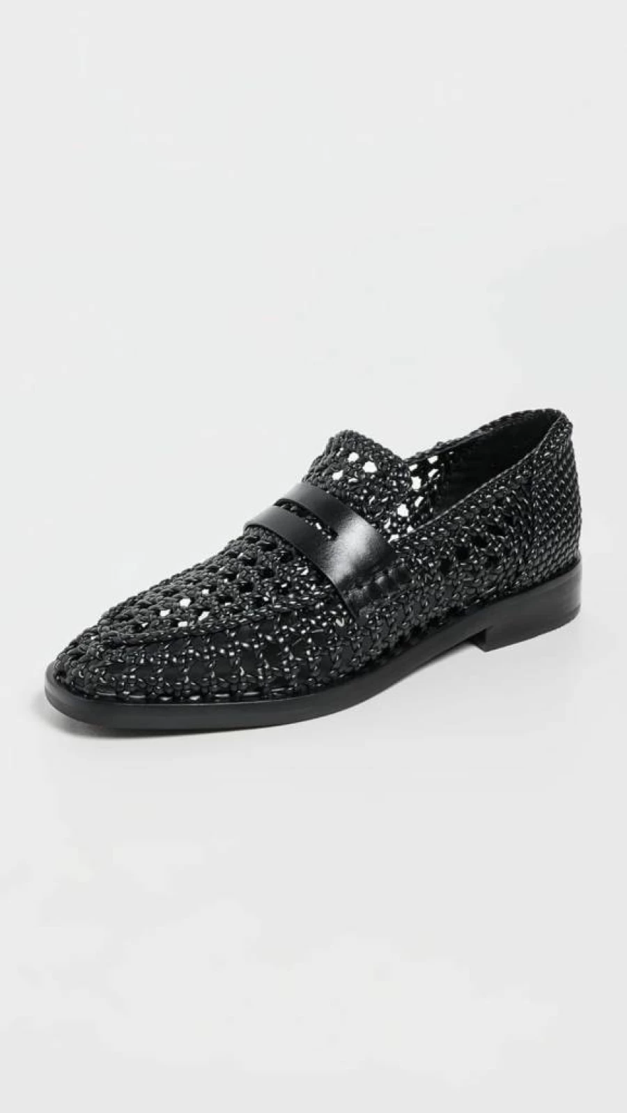 3.1 Phillip Lim Women's Alexa Macrame Woven Loafers - Stylish Casual Slip-On Shoes