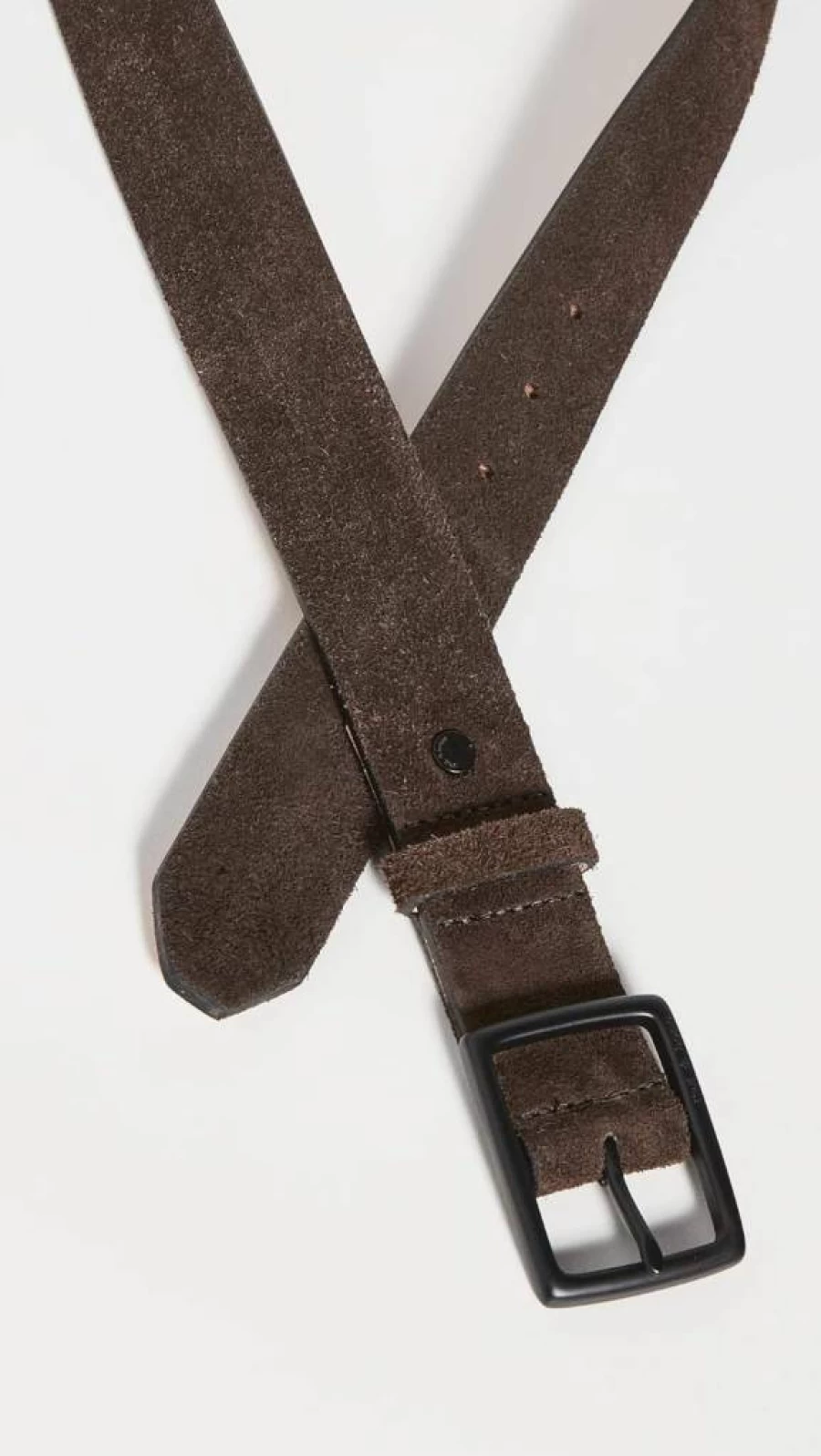 Rag & Bone Men's Genuine Leather Rugged Casual Belt for Everyday Wear
