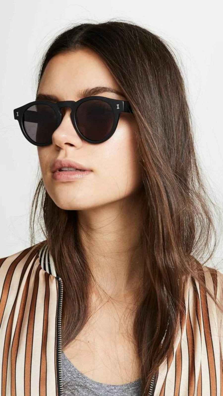 Illesteva Leonard Retro Sunglasses - Classic Aviator Style with UV Protection