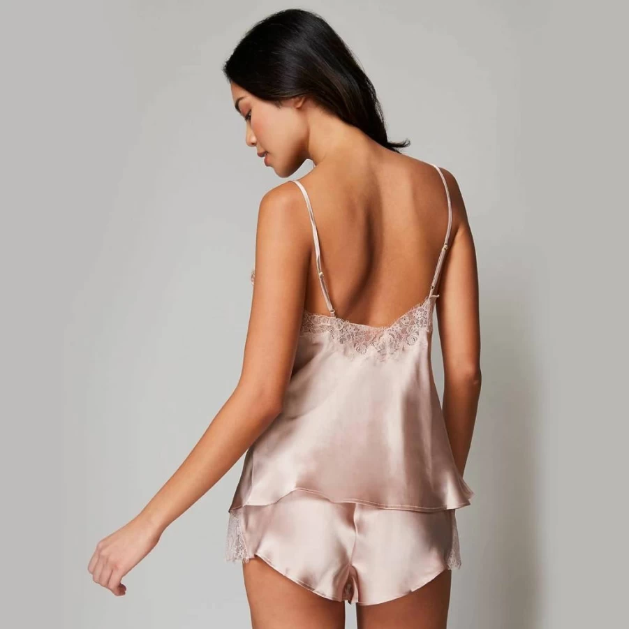 Journelle Women's Charlotte Camisole Tank Top - Soft Stretch Slim Fit Cami for Women