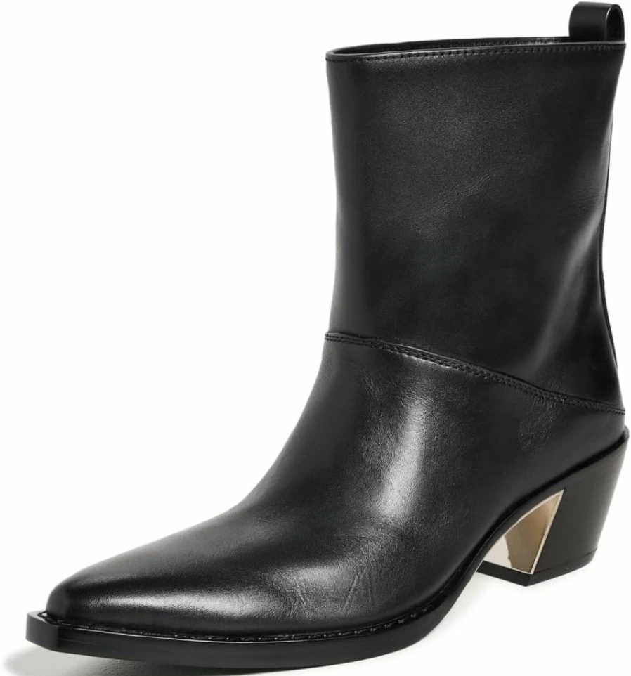 3.1 Phillip Lim Women's Downtown Wide Shaft Leather Boots - Fashionable Knee-High Boots for Women