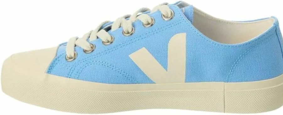 Veja Women's Wata II Low-Top Denim Sneakers – Sustainable Vegan Eco-Friendly Shoes