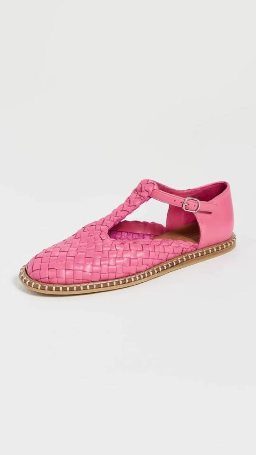 Naguisa Women's Fragaria Woven Flat Shoes – Comfortable & Stylish Summer Espadrilles