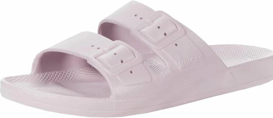 Freedom Moses Women's Two-Band Slide Sandals | Comfortable & Stylish Summer Footwear