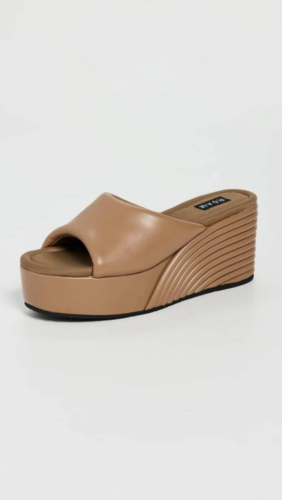 R0AM Women's Comfortable Scoop Wedge Sandals for Summer Casual Wear