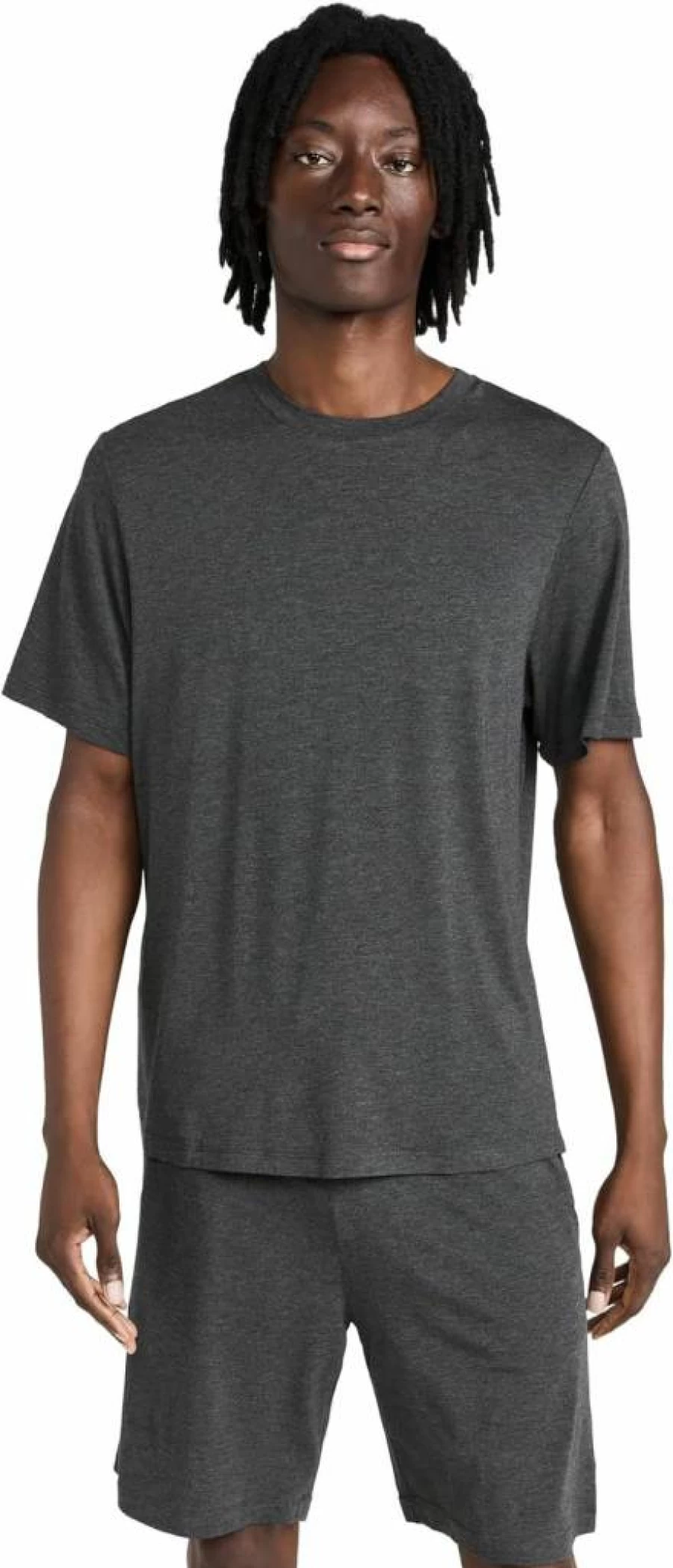 Eberjey Henry Men's Pajama Set - Soft Short Sleeve Sleepwear for Men
