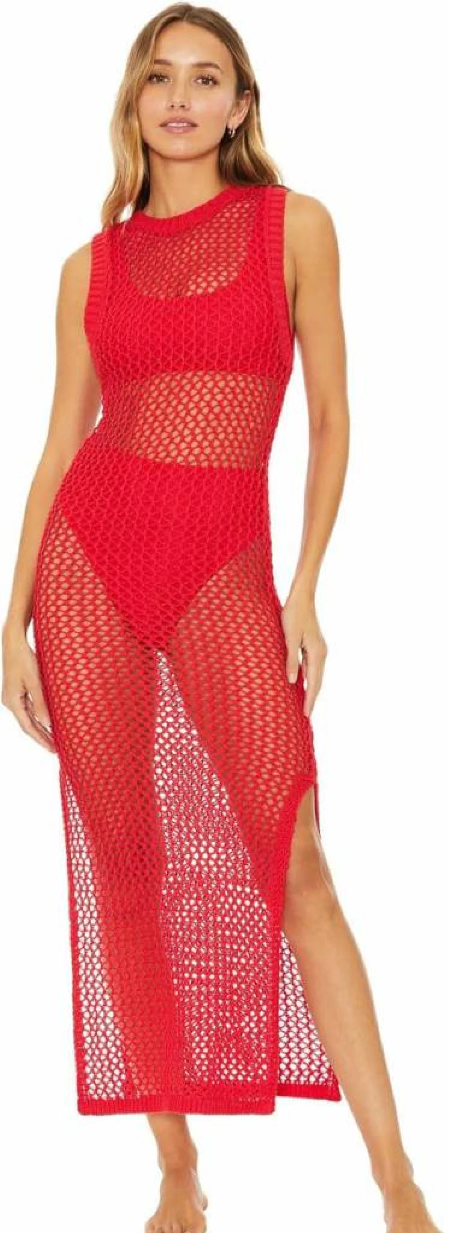 Beach Riot Women's Holly Dress: Flowy Summer Beach Cover-Up with Adjustable Straps