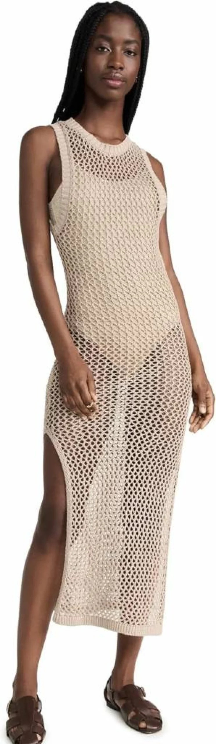 Beach Riot Women's Holly Dress: Flowy Summer Beach Cover-Up with Adjustable Straps