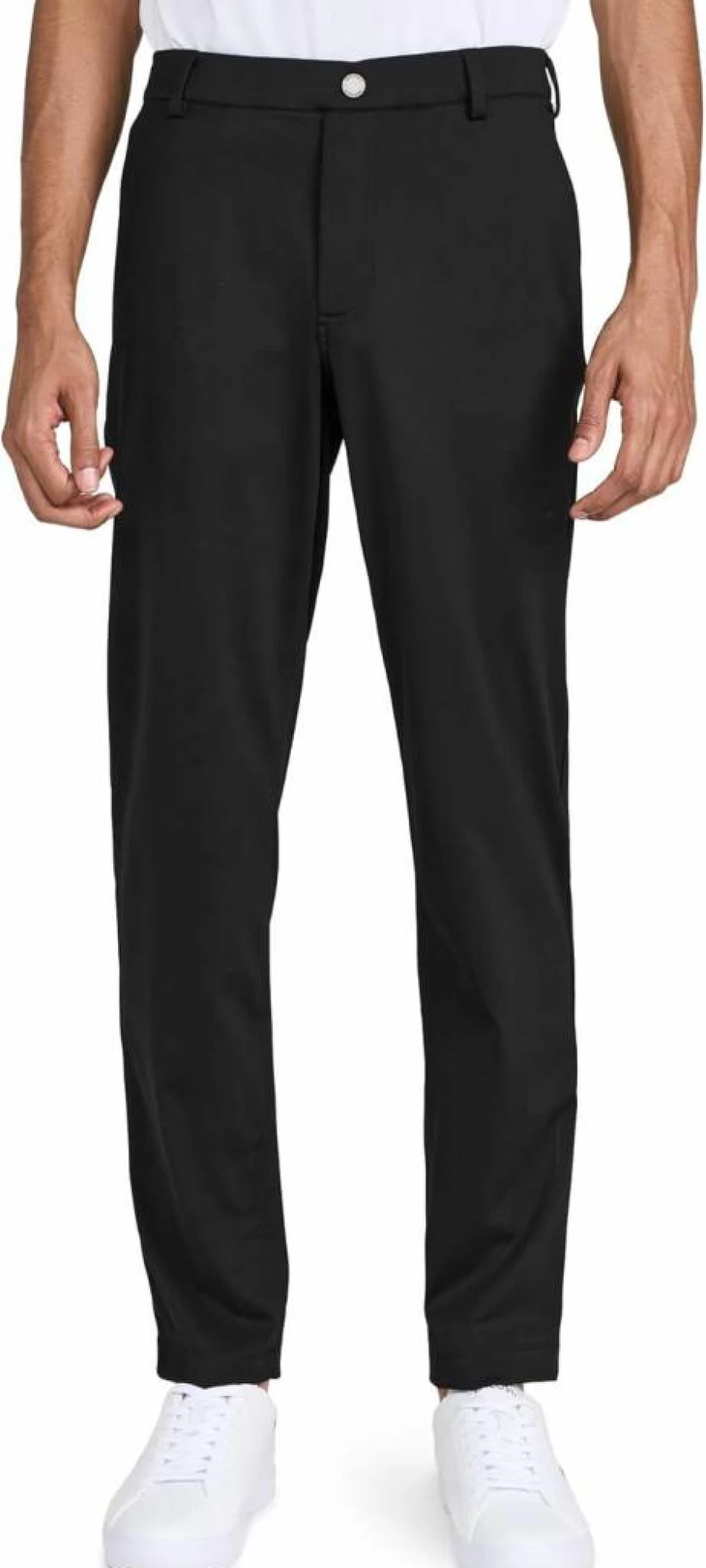 Redvanly Men's Bradley Pull On Trousers 32" - Comfortable Stretch Travel Pants for Business Casual