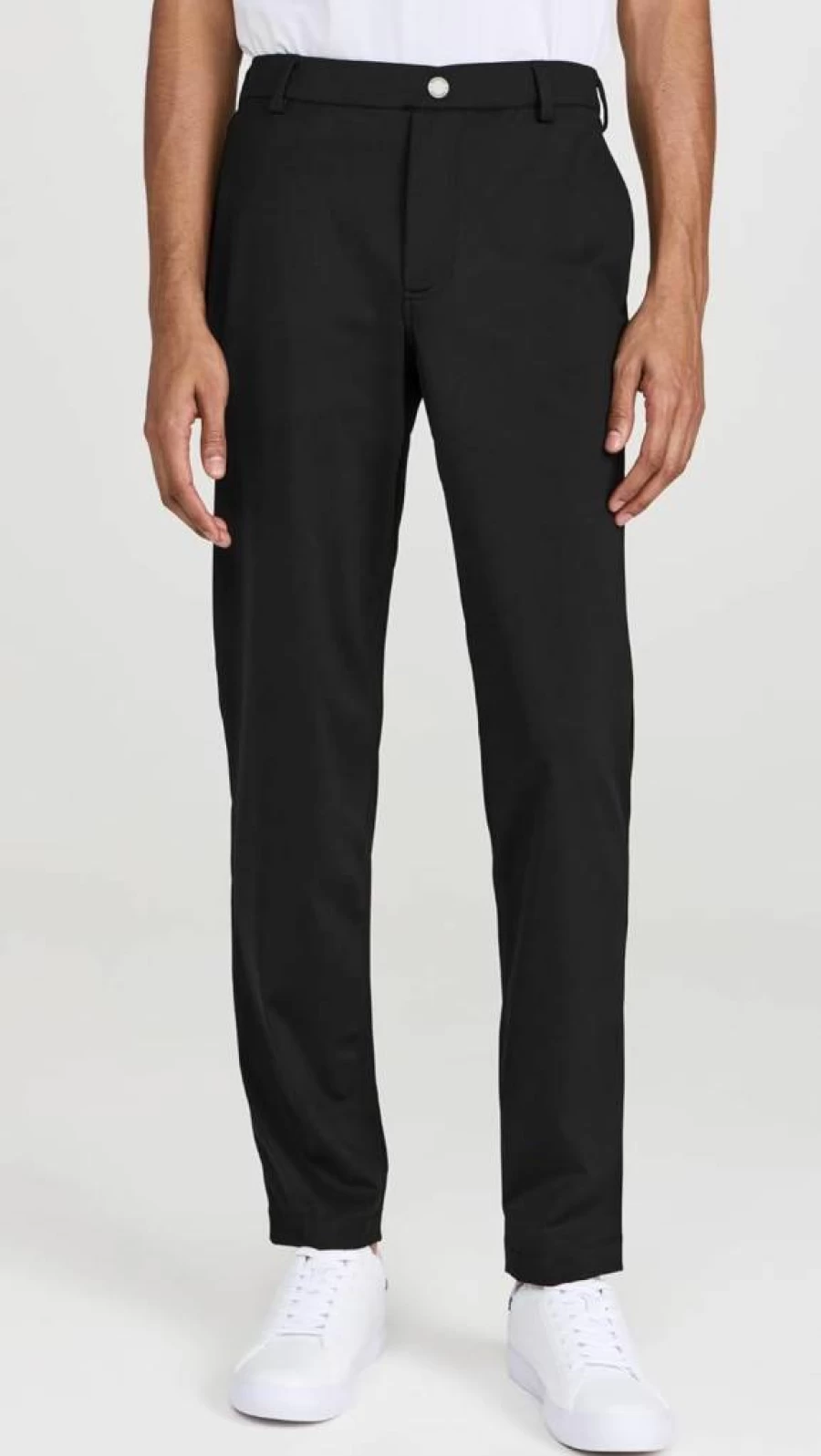 Redvanly Men's Bradley Pull On Trousers 32" - Comfortable Stretch Travel Pants for Business Casual