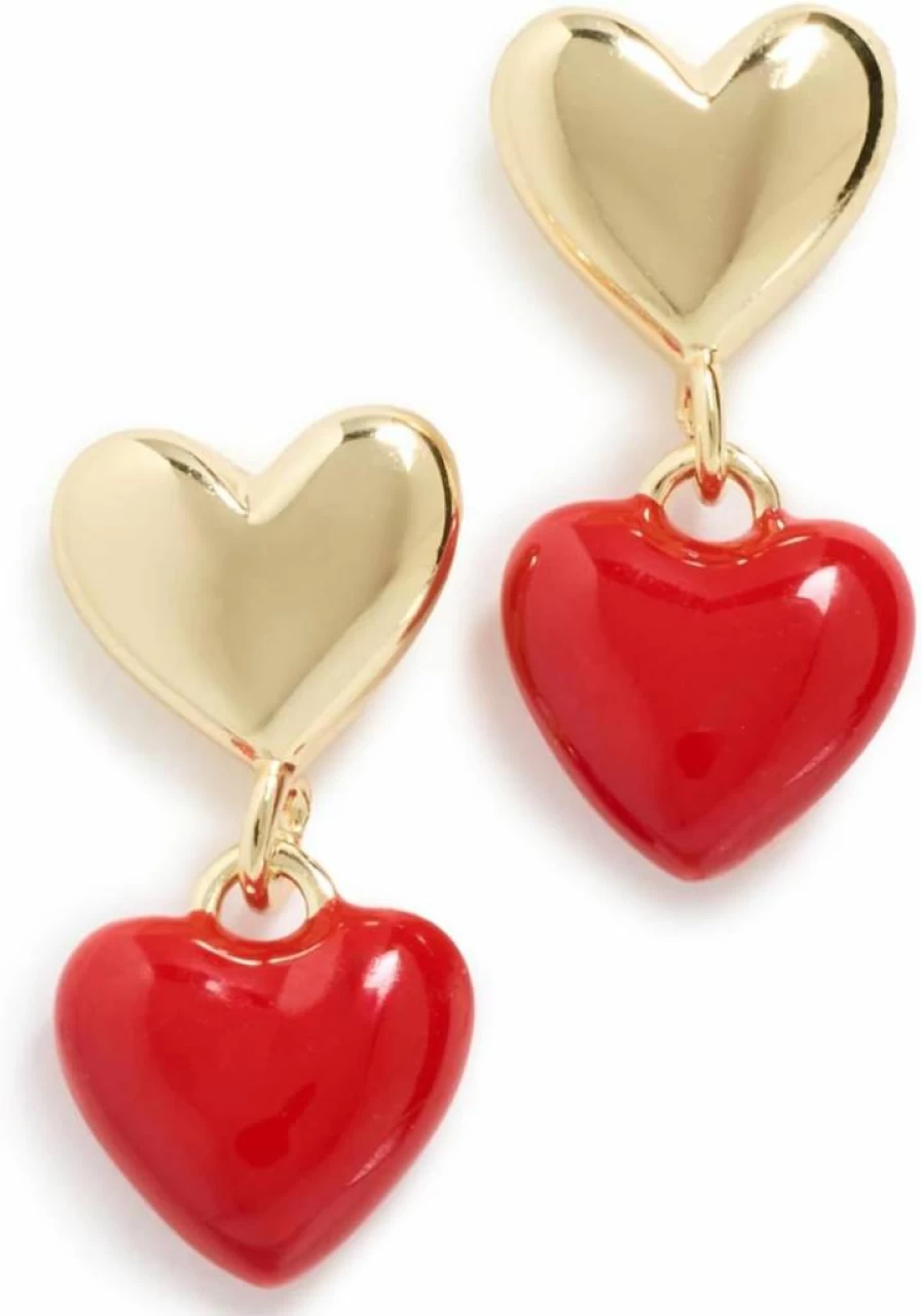 Gorjana Amour Hoop Earrings for Women - Sterling Silver Minimalist Huggie Earrings