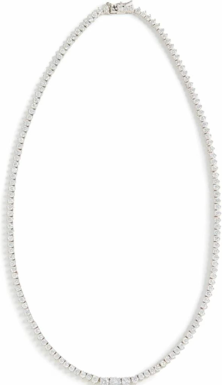 SHASHI Women's Diamond Tennis Necklace - Elegant Sterling Silver Jewelry for Women