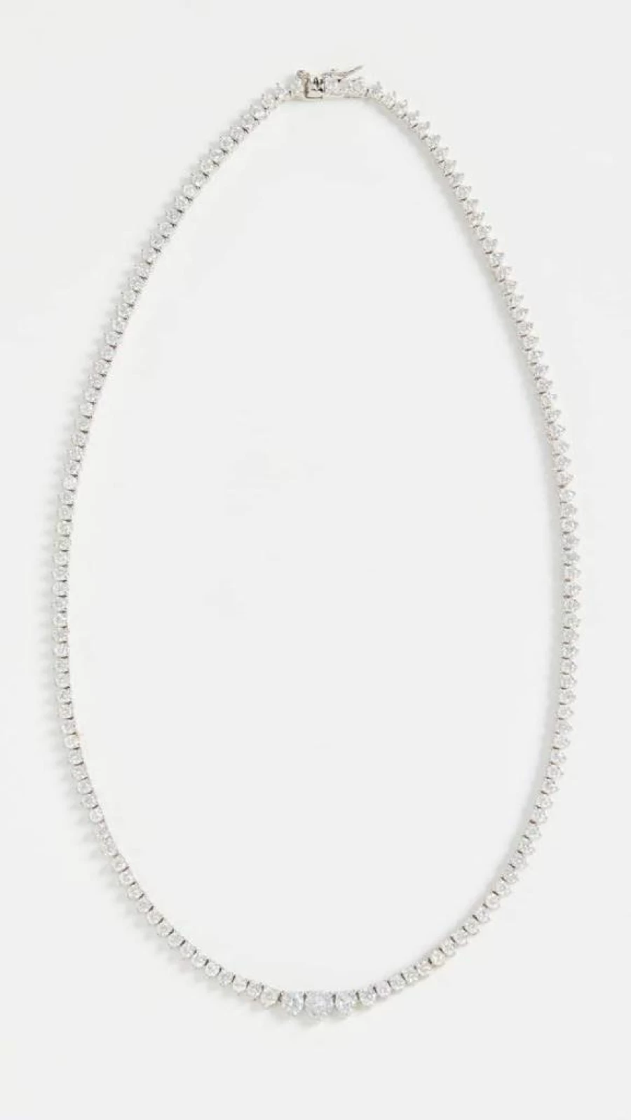 SHASHI Women's Diamond Tennis Necklace - Elegant Sterling Silver Jewelry for Women