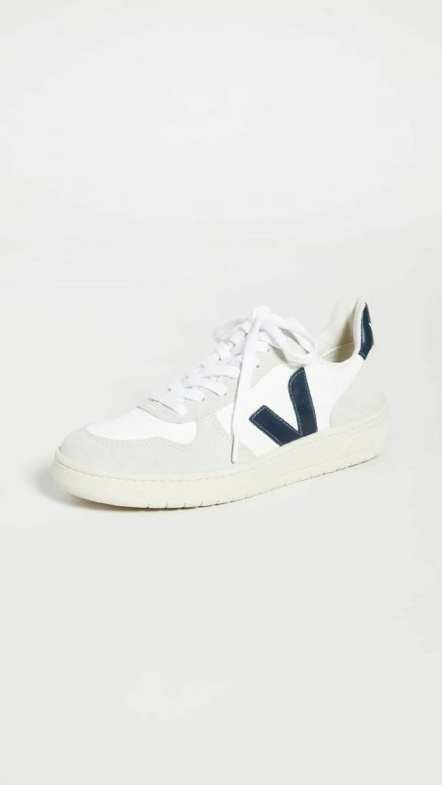 Veja Women's V-10 Vegan Leather Sneakers - Sustainable White Eco-Friendly Fashion Shoes