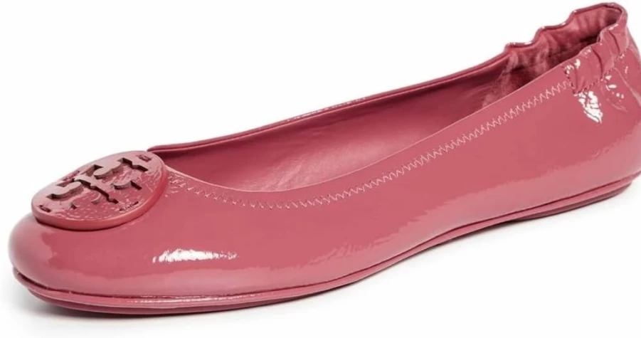 Tory Burch Women's Minnie Travel Ballet Flats - Comfortable Leather Loafers for Women