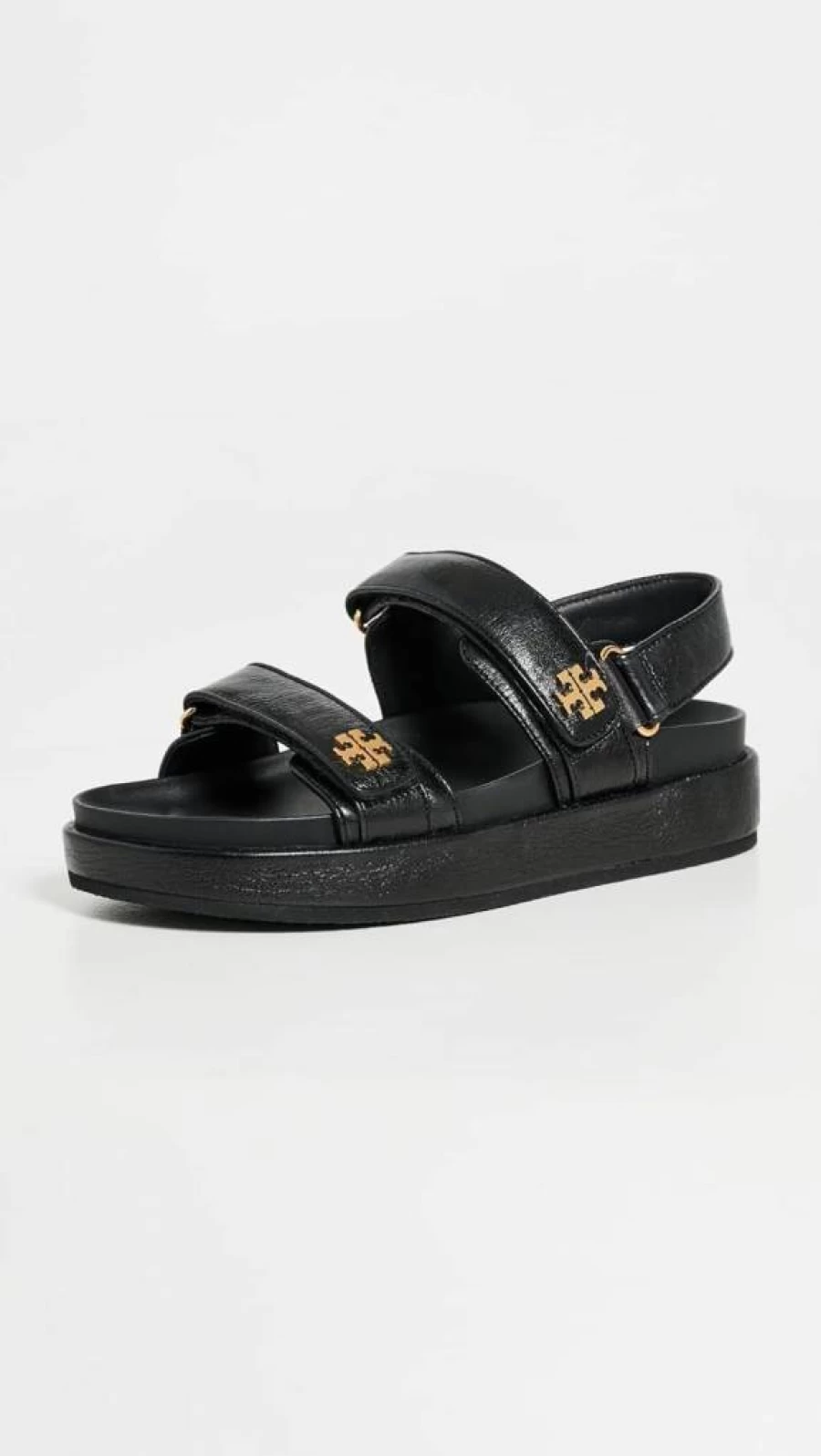 Tory Burch Women's Kira Two Band Sport Sandals – Comfortable Athletic Slide Sandals for Women