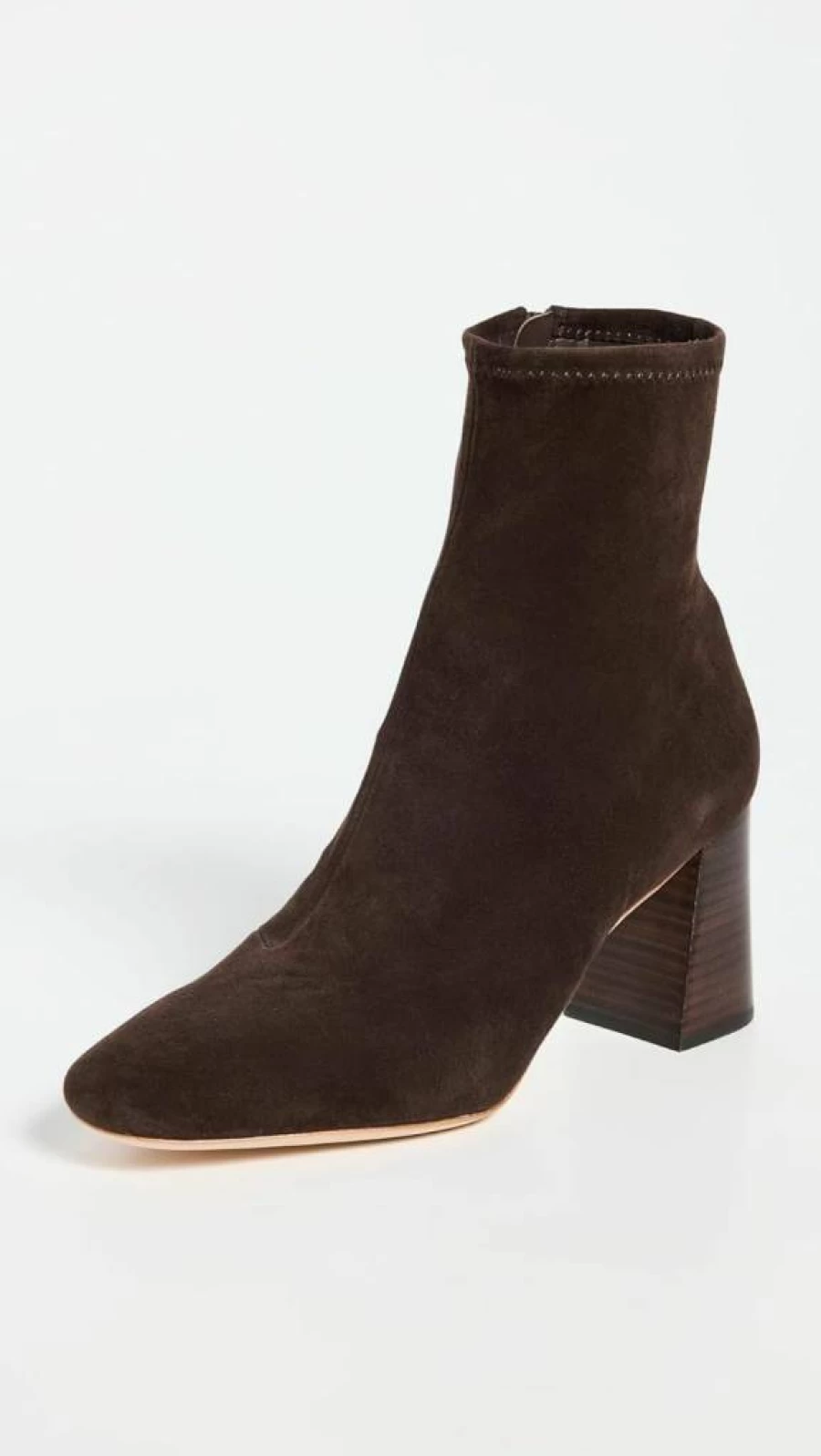 Loeffler Randall Women's Elise Slim Ankle Booties | Leather Ankle Boots for Women | Fashion Chelsea Booties