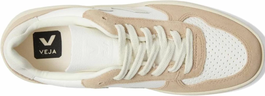 Veja V-90 Men's Sneakers in Extra White | Sustainable Leather Canvas Eco-Friendly Shoes