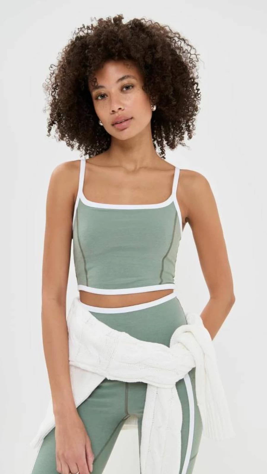 Beyond Yoga Women's Spacedye High-Rise Cropped Tank Top - New Moves Collection