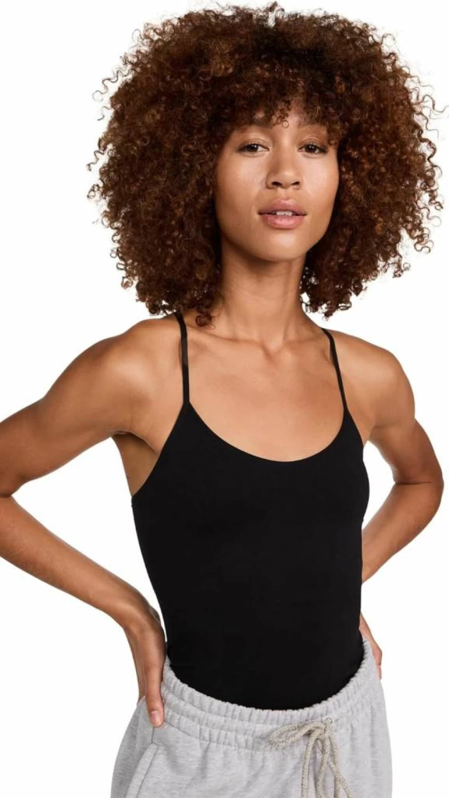 SPLITS59 Women's Loren Seamless Tank Top - High Waist Workout Shirt for Yoga & Fitness
