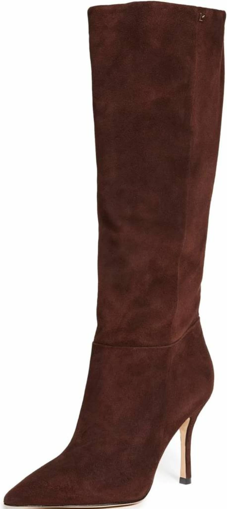 Larroude Women's Kate Leather Ankle Boots - Stylish Chunky Heel Booties for Women