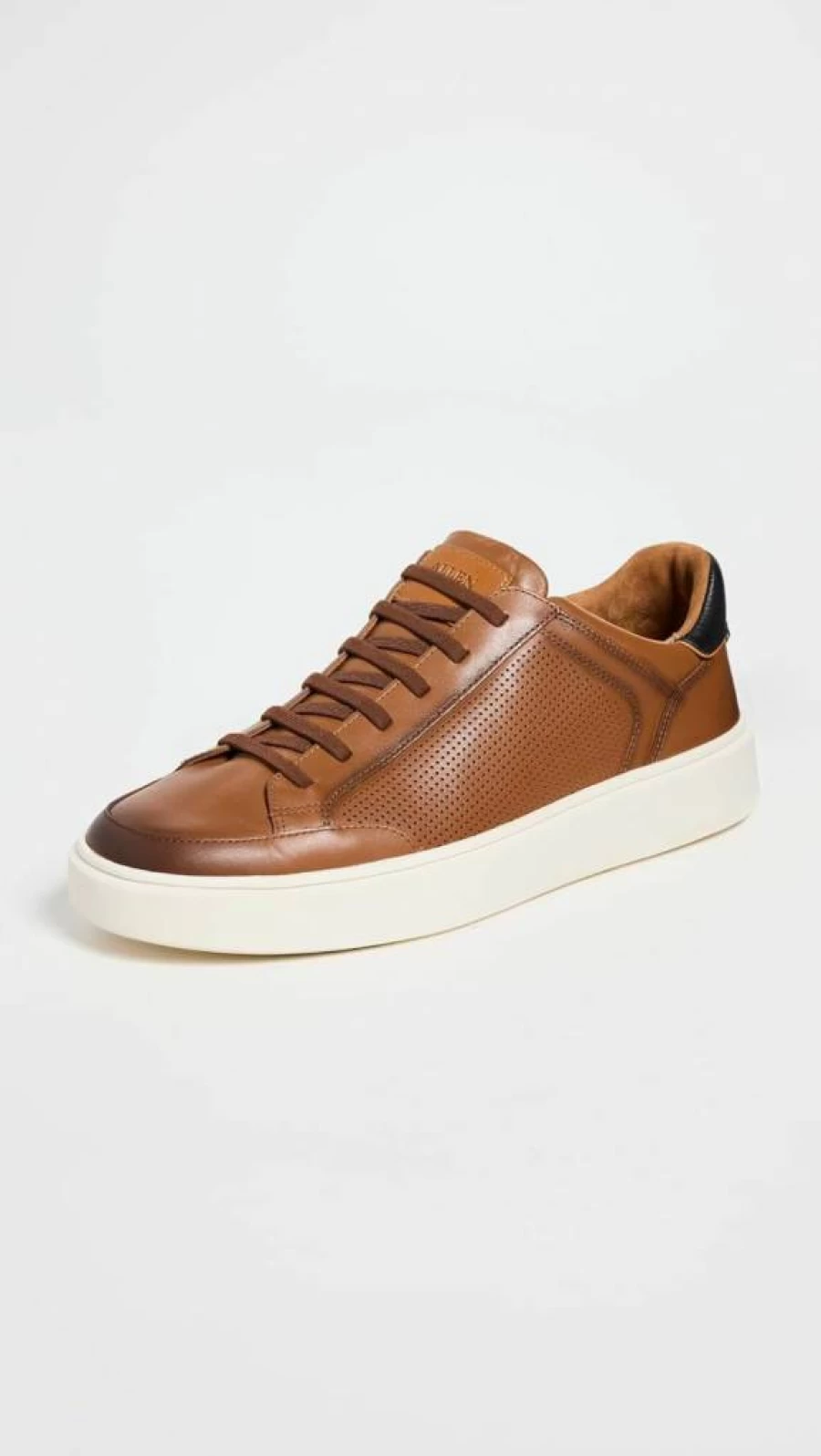 Allen Edmonds Men's Oliver Genuine Leather Casual Sneakers – Premium Comfort & Classic Style