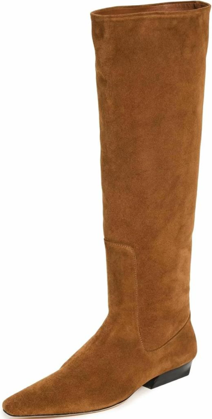 STAUD Wally Flat Boots for Women - Chic Ankle Boots with Comfortable Fit