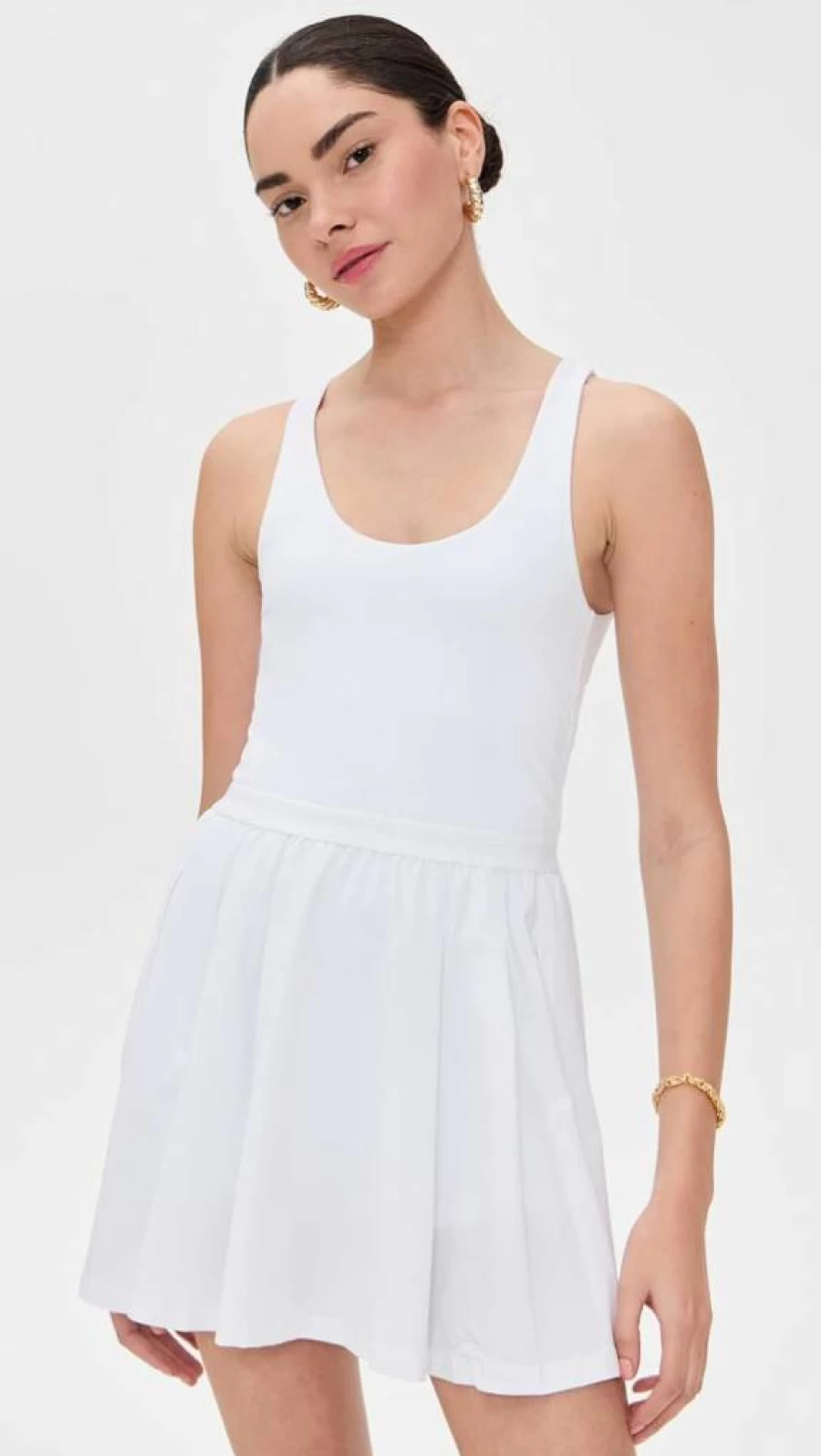 Beyond Yoga Women's Pleated Yoga Dress - Comfortable & Stylish Workout Dress for Yoga & Active Wear