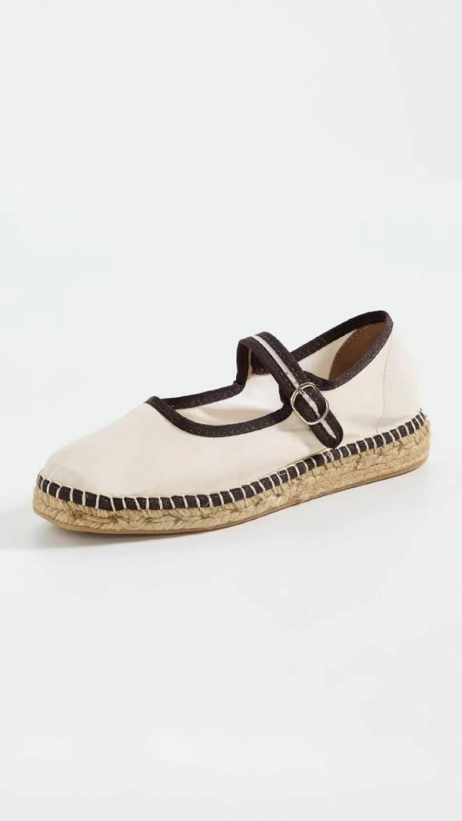 Naguisa Women's Peonia Mary Jane Espadrilles Flats Comfortable Casual Shoes