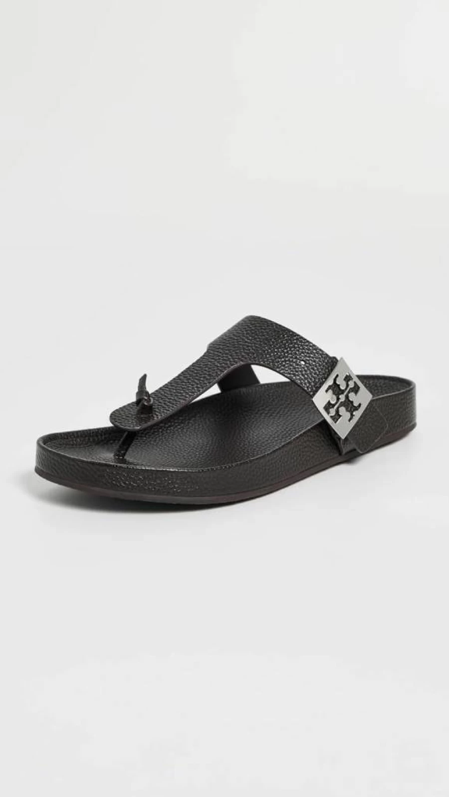 Tory Burch Women's Mellow Thong Sandals – Comfortable Leather Flip Flops for Summer
