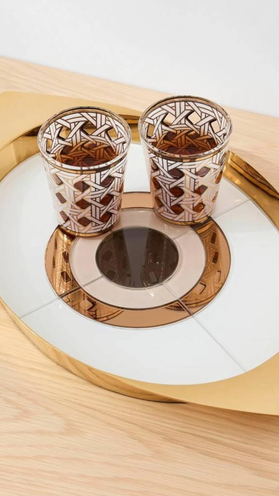 Jonathan Adler Chambeige Eye Tray for Women - Stylish Decorative Serving Tray