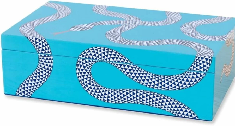 Jonathan Adler Eden Lacquer Medium Box - Women's Decorative Storage Box