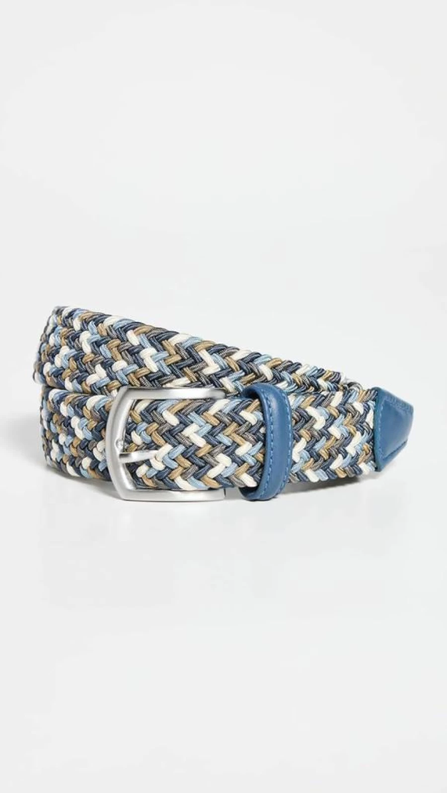 Anderson's Men's Casual Nylon Woven Belt - Adjustable Strap with Durable Buckle