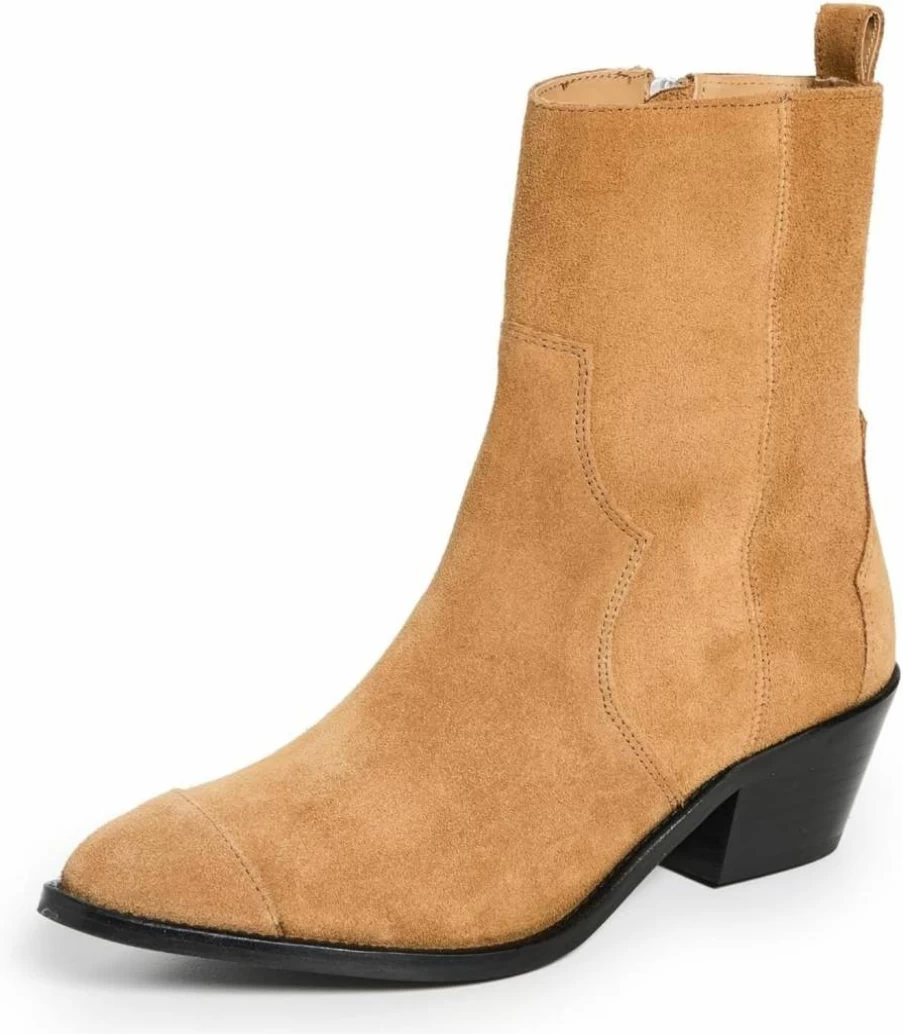 ALOHAS Women's Austin Leather Ankle Boots - Stylish & Comfortable Casual Booties