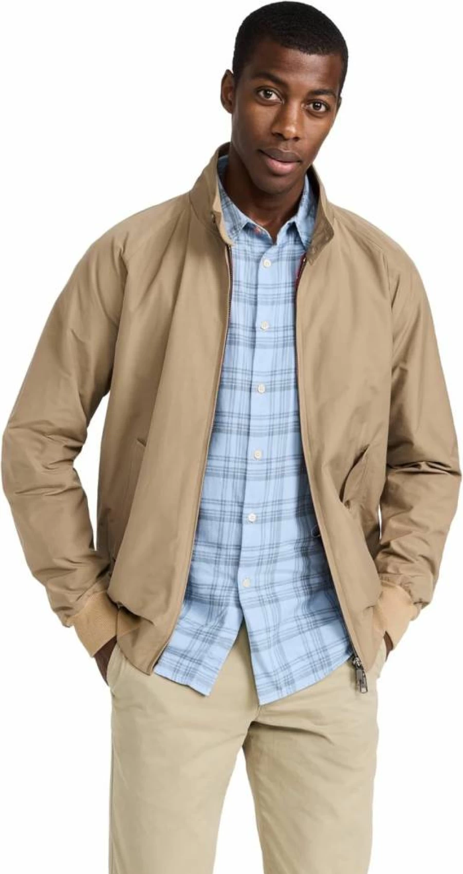 Baracuta G9 Harrington Jacket for Men - Classic Modern British Bomber Jacket