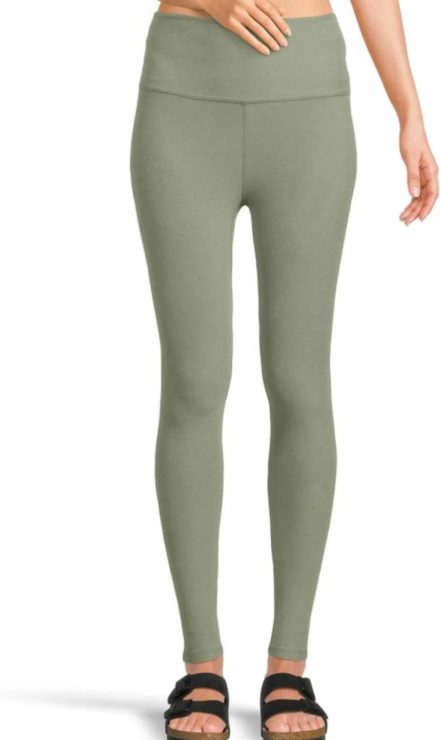Beyond Yoga High Waisted Midi Leggings for Women - Soft Yoga Pants with Tummy Control & Stretchy Comfort