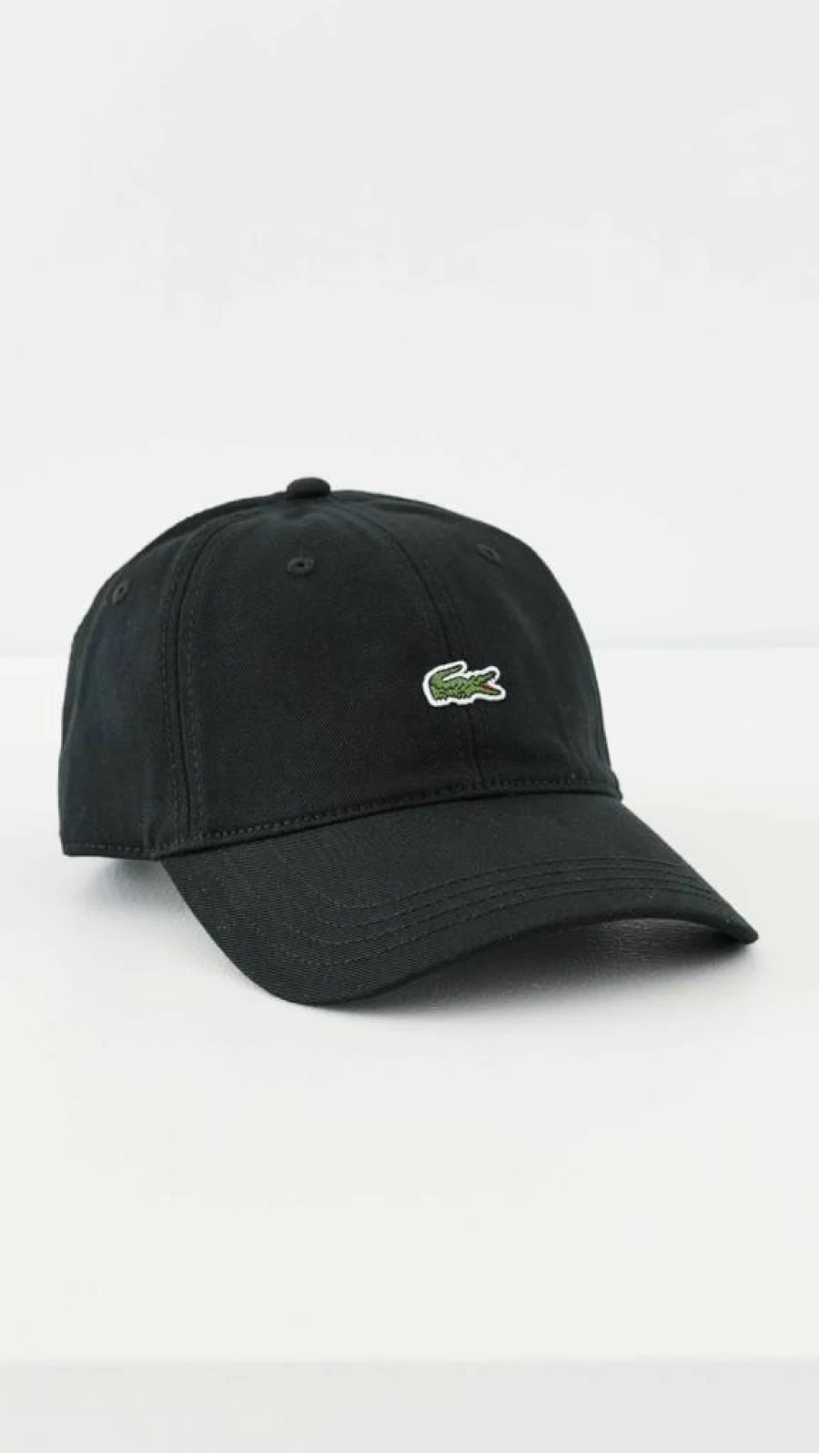 Lacoste Men's Organic Cotton Twill Baseball Cap | Classic Logo Design | Adjustable Strap