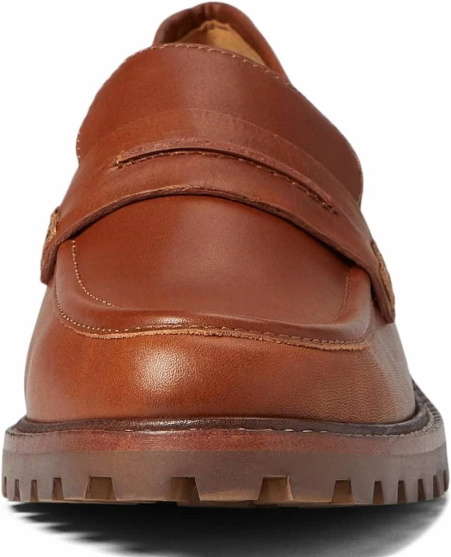Madewell Women's Corinne Lug Sole Loafers - Comfortable Slip-On Casual Shoes
