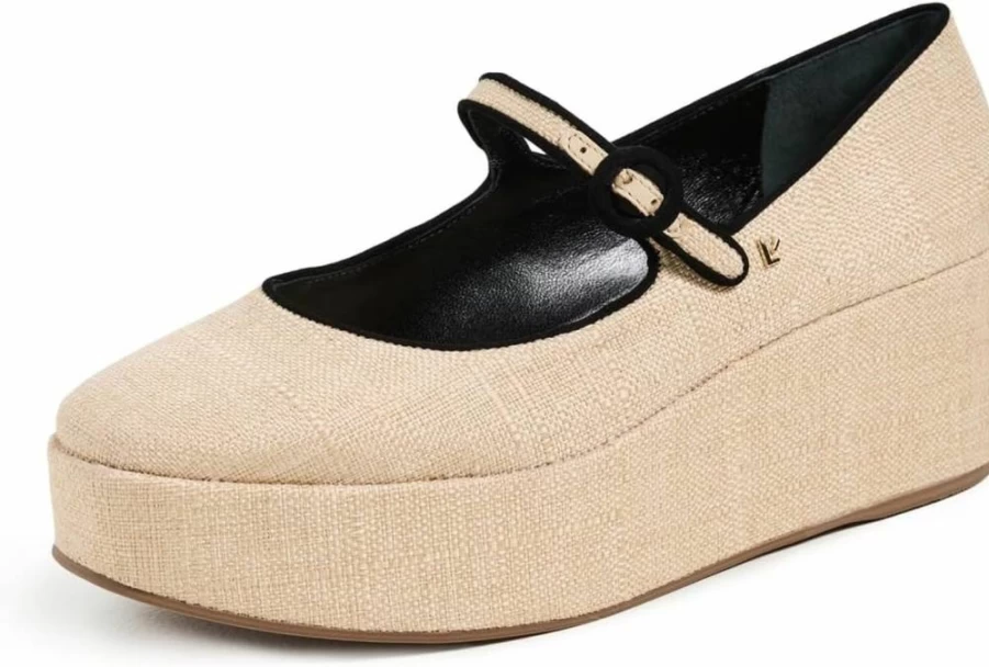 Larroude Women's Blair Flatform Sandals - Stylish Comfortable Platform Shoes for Women