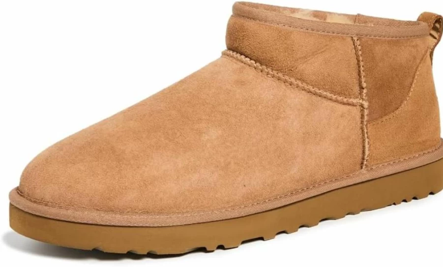 UGG Men's Classic Ultra Mini Boots | Genuine Sheepskin Winter Boots for Men