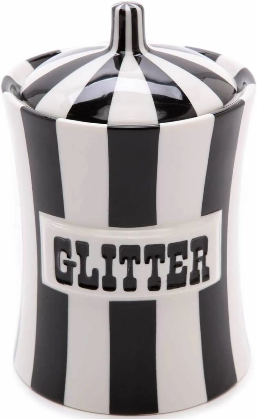 Jonathan Adler Glitter Canister - Decorative Glittery Storage Jar for Home & Kitchen