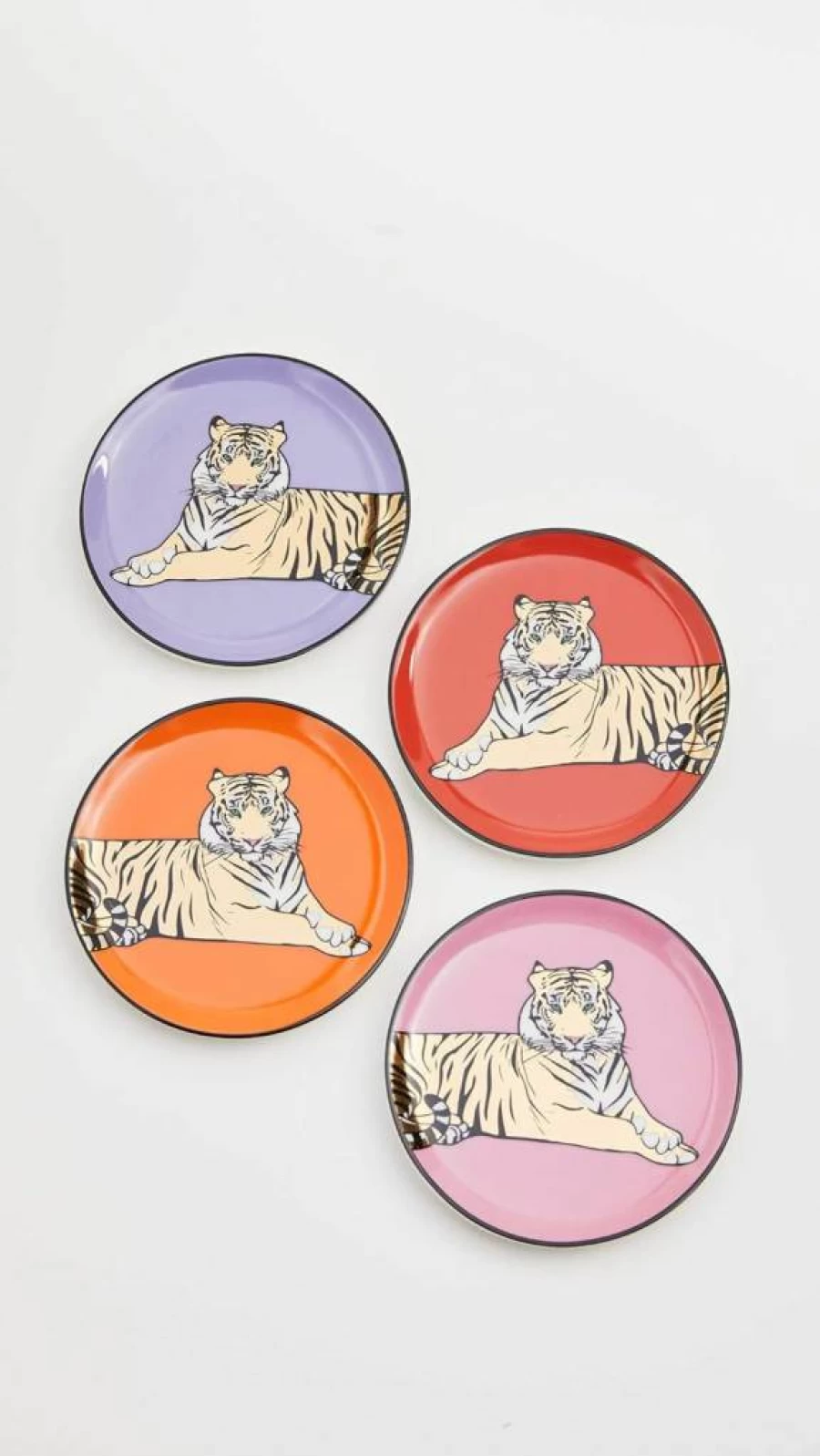 Jonathan Adler Women's Full Dose Coasters Set - Stylish & Functional Drink Coasters for Home Decor