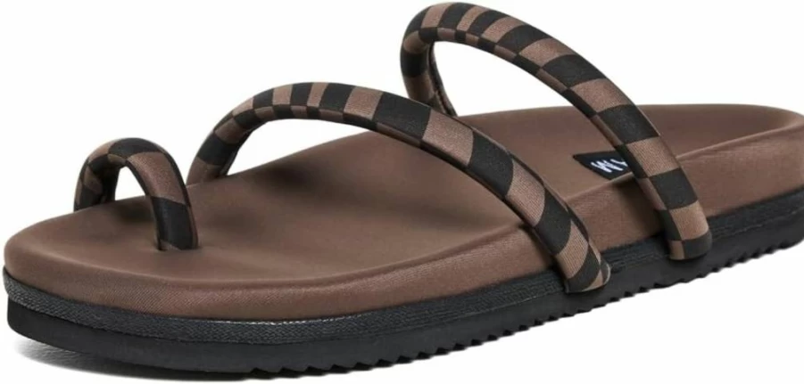 R0AM Women's Orbit Slides - Comfortable Casual Slide Sandals for Women
