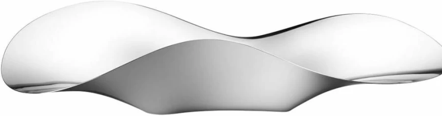 Georg Jensen Indulgence Stainless Steel Fruit Bowl - Modern Scandinavian Design