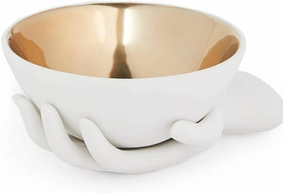 Jonathan Adler Eve Decorative Bowl - Modern Ceramic Accent Piece for Home Decor