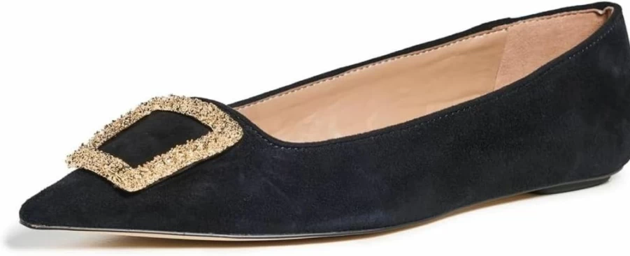 Sam Edelman Women's Nico Ballet Flat - Comfortable & Stylish Leather Ballet Flats for Women