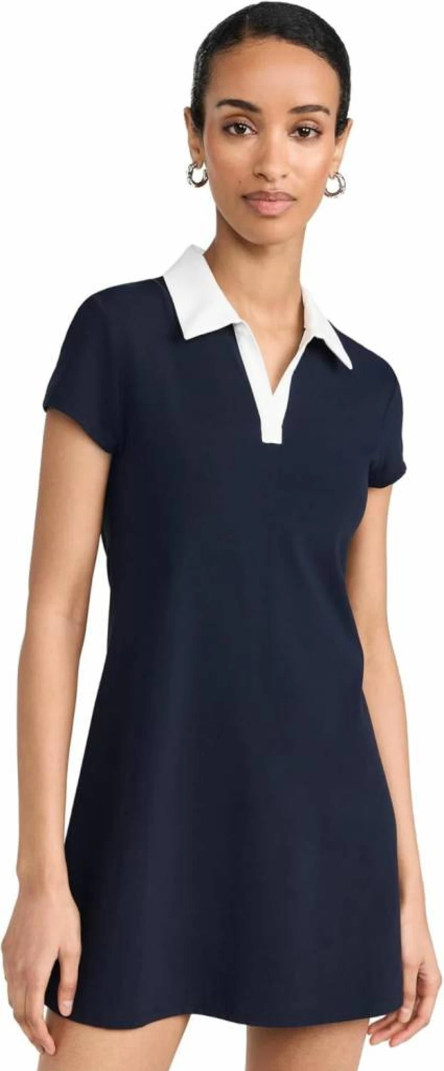 SPLITS59 Women's Lightweight Polo Dress – Breathable & Comfortable Summer Dress