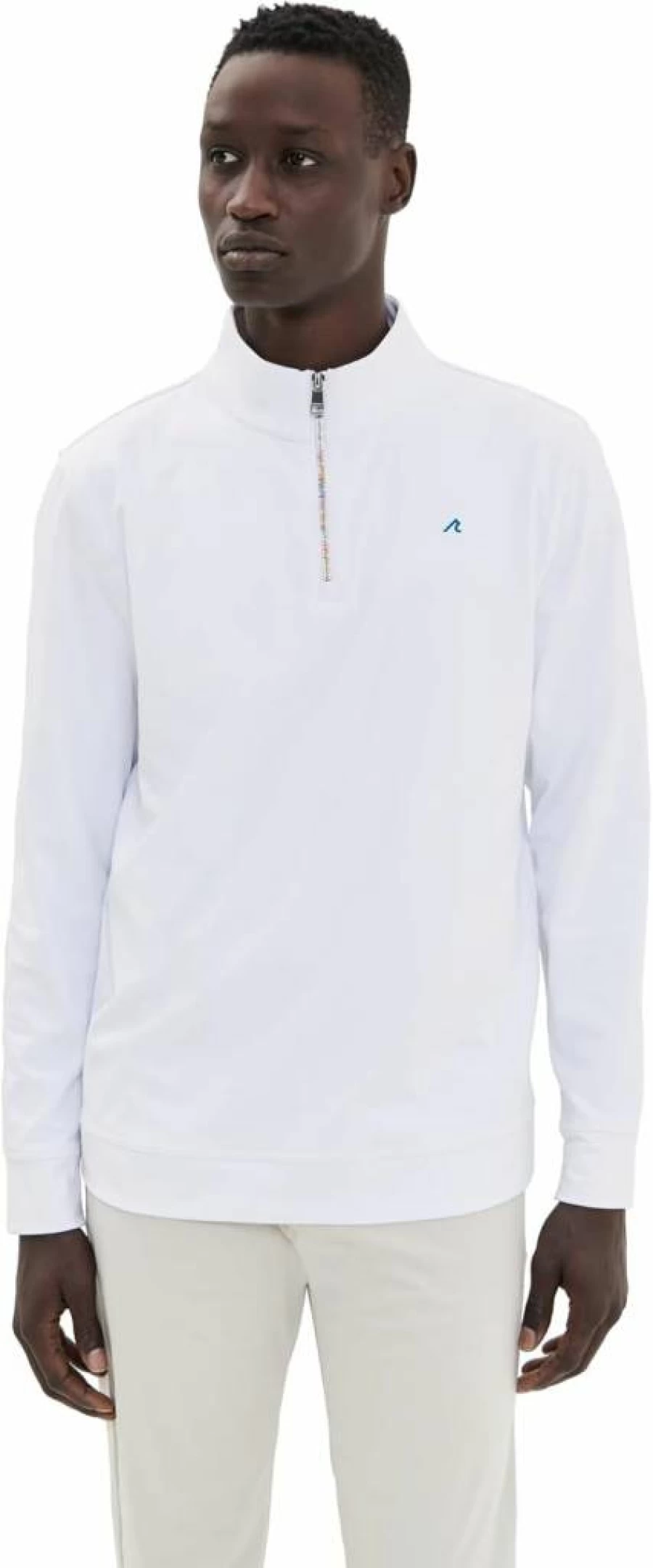 Redvanly Men's Performance Quarter Zip Pullover - Lightweight Athletic Golf & Active Wear